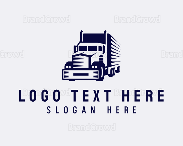 Cargo Truck Forwarding Logo