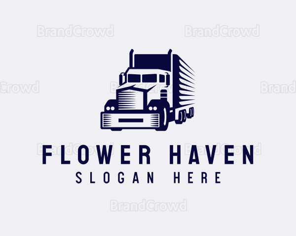 Cargo Truck Forwarding Logo