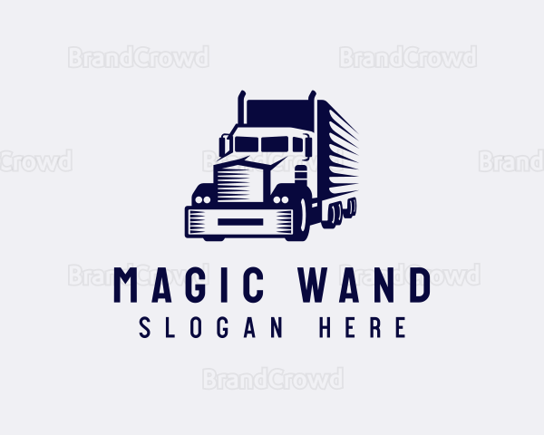 Cargo Truck Forwarding Logo