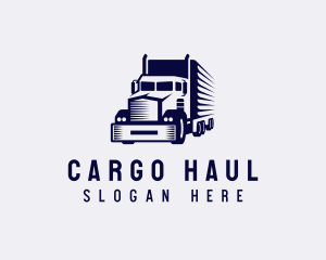 Cargo Truck Forwarding logo design