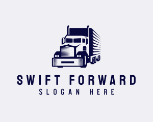 Cargo Truck Forwarding logo design