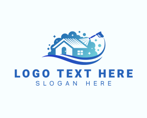 Shine - Home Cleaning Power Wash logo design