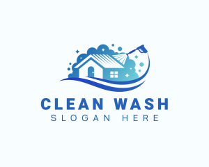 Home Cleaning Power Wash  logo design