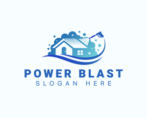 Home Cleaning Power Wash  logo design