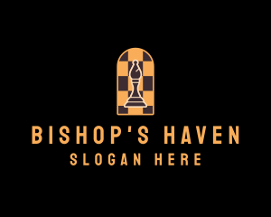 Bishop - Bishop Chess Strategy logo design