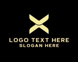 It - Digital Tech Programmer Letter X logo design