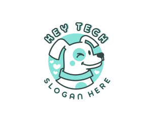 Cute Puppy Dog Logo