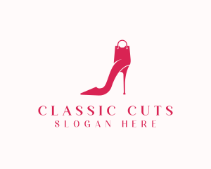 Stilettos Fashion Shopping logo design