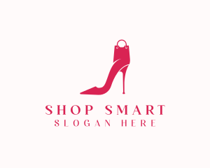 Stilettos Fashion Shopping logo design