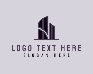 Residential - Architect Building Hotel logo design