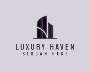 Hotel - Architect Building Hotel logo design