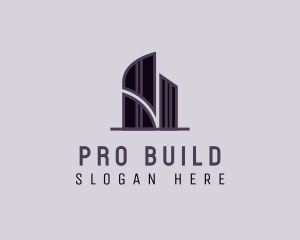 Architect Building Hotel logo design