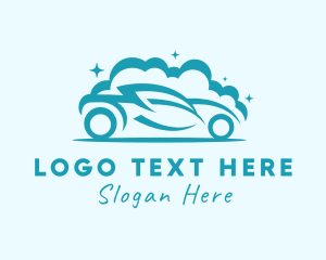 Detergent - Clean Car Wash logo design