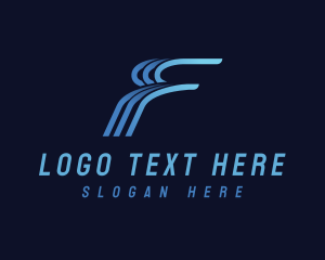 Gradient - Generic Letter F Firm logo design