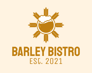 Barley - Barley Beer Brewery logo design