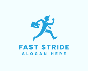 Run - Running Professional Employee logo design