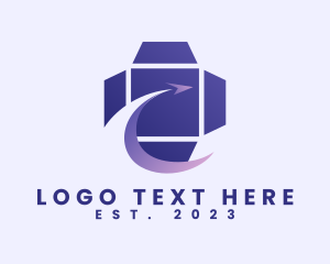 Arrow - Arrow Box Package Logistics logo design