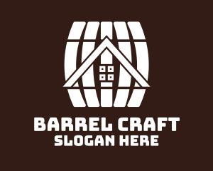 Barrel - Rustic Barrel Home logo design