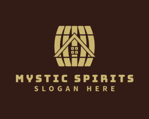 Rustic Barrel Home logo design