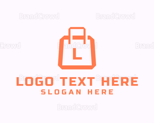 Shopping Bag Grocery Logo