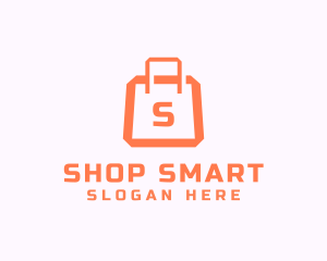 Shopping Bag Grocery logo design