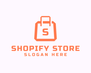 Shopping Bag Grocery logo design