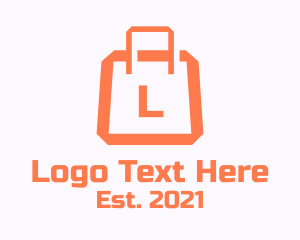 Shop - Shopping Bag Letter logo design