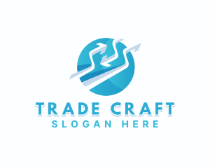 Trading - Arrow Trading Logistics logo design