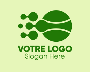 Tennis Sports Equipment Logo