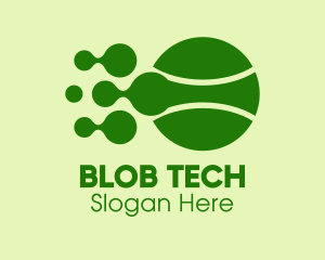 Blob - Tennis Sports Equipment logo design