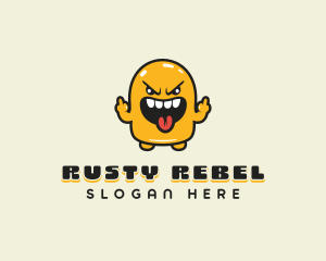 Naughty Rebel Streetwear logo design