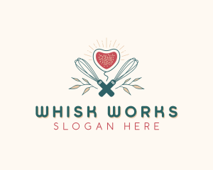 Whisk - Whisk Cookie Dessert logo design