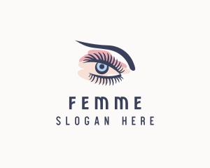 Eyebrow & Eyelash Salon logo design