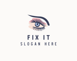 Eyebrow & Eyelash Salon logo design