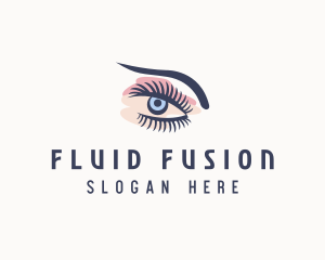 Eyebrow & Eyelash Salon logo design