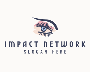 Influencer - Eyebrow & Eyelash Salon logo design