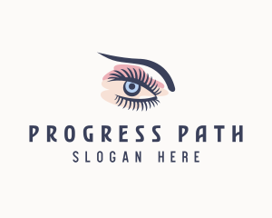 Eyebrow & Eyelash Salon logo design