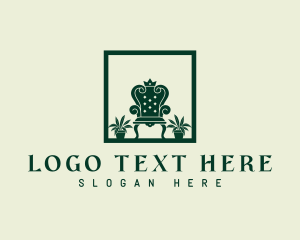 Houseplant - Premium Chair Furniture logo design
