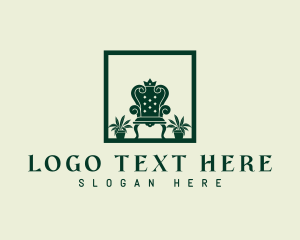 Premium Chair Furniture Logo