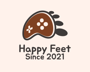 Feet - Foot Game Console logo design