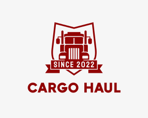 Logistics Truck Transport  logo design