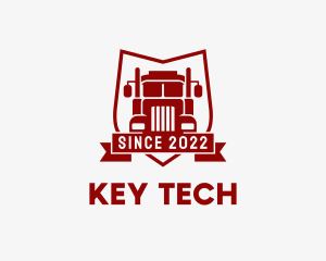 Logistics Truck Transport  logo design