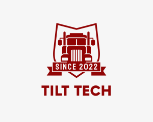 Logistics Truck Transport  logo design