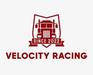 Logistics Truck Transport  logo design