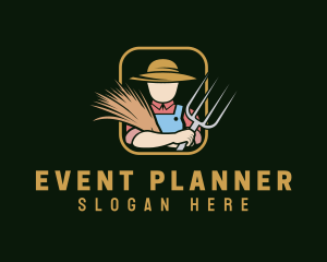 Hat - Organic Plant Farmer logo design