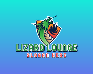 Lizard - Gaming Dragon Esports logo design