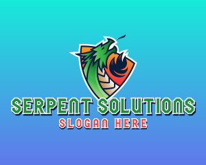 Serpent - Gaming Dragon Esports logo design