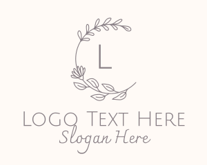 Flower Garden Lettermark Logo
