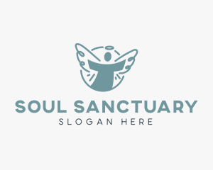 Spirituality - Spiritual Guardian Angel logo design