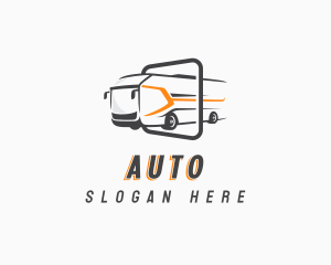 Tour Bus Transportation Logo